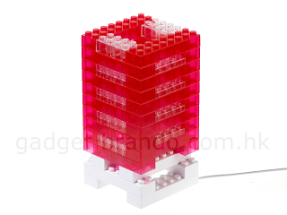 Illustration for article titled LEGO Brick Tower Mood Light Builds a Castle of Happiness